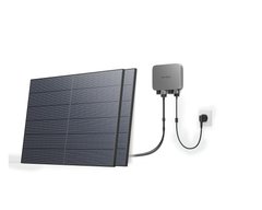 Комплект энегонезависимости EcoFlow PowerStream - микроинвертор 600W + 2 x 400W стационарные солнечные панели