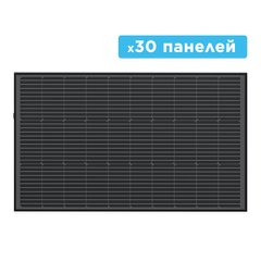 Набор солнечных панелей EcoFlow 30*100 Solar Panel Стационарные