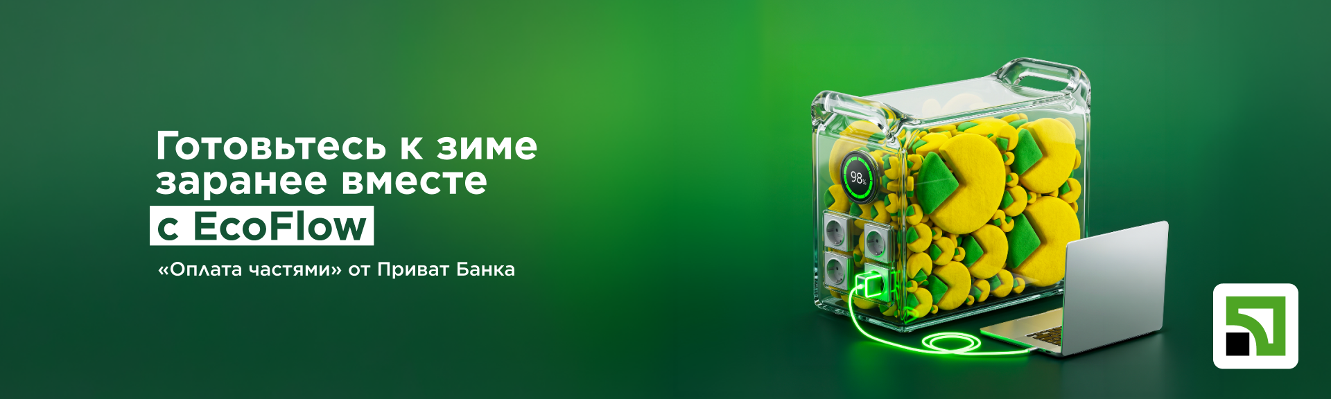 Совместная оплата частями EcoFlow