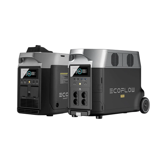 Комплект EcoFlow DELTA Pro + Двопаливний Генератор EcoFlow Smart