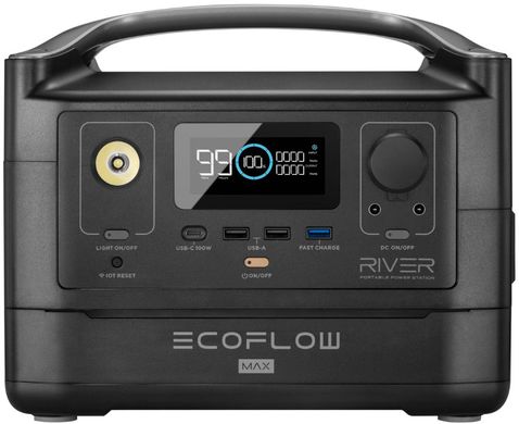 Зарядная станция EcoFlow RIVER Max (576 Вт·ч) - Refurbished