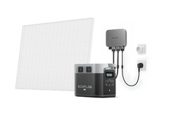Комплект EcoFlow PowerStream - мікроінвертор 600W та зарядна станція Delta Max