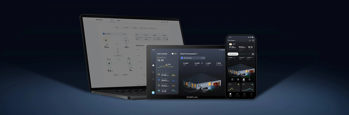 Керування EcoFlow OCEAN 2 через застосунок, вебпортал та PowerInsight